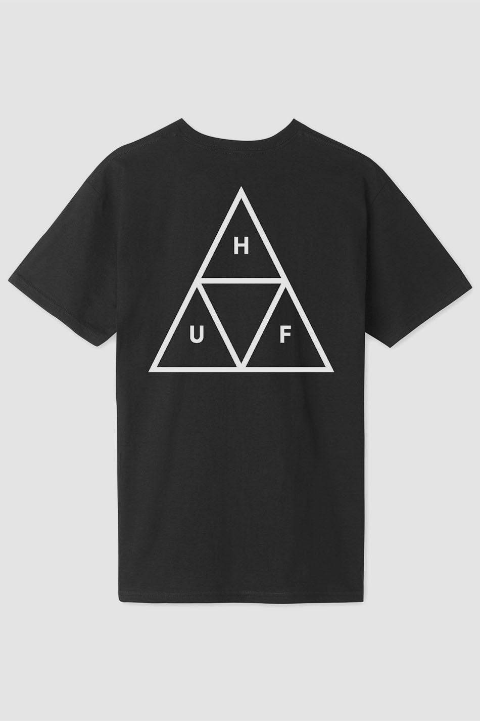 Camiseta HUF Triple Triangulo Negra