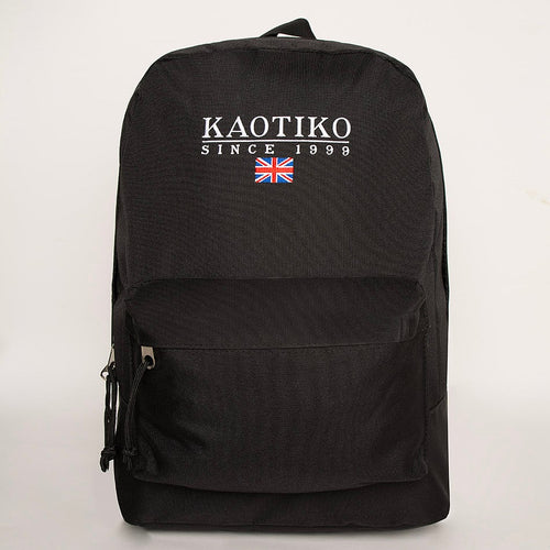 Kaotiko UK black backpack
