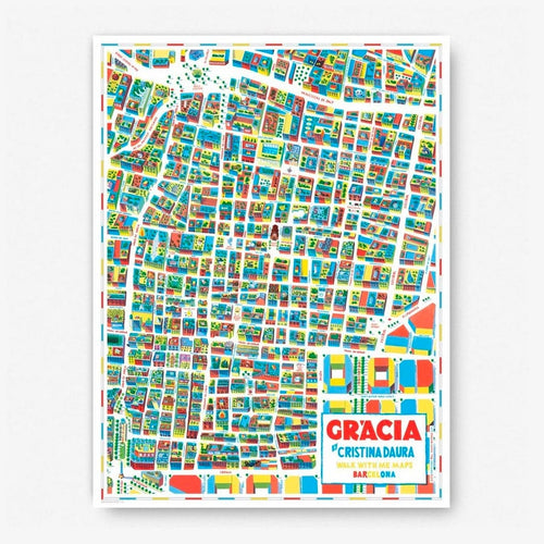 Mapa Barcelona-Gràcia