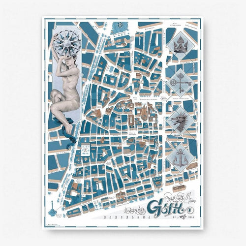 Mapa Barcelona-Gòtic