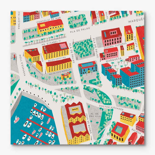 Barcelona-Born Karte