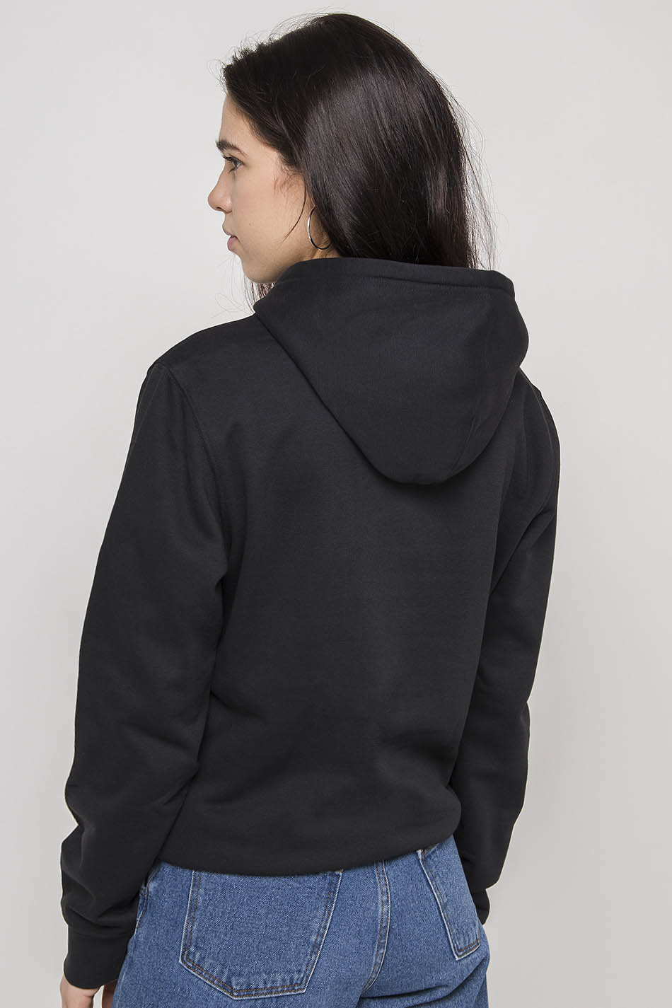 Sudadera capucha Champion Negra