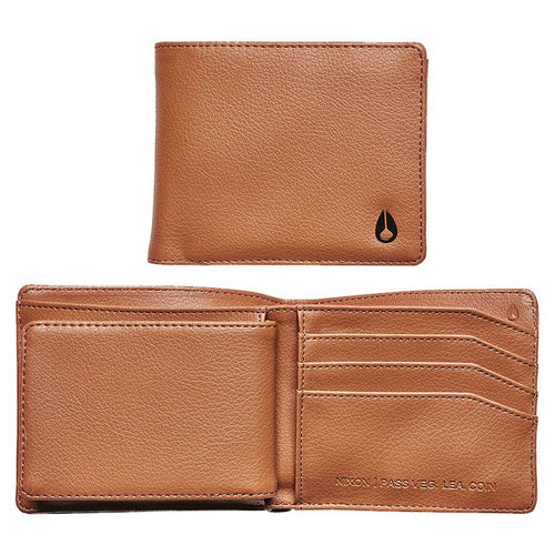 Nixon Pass Vegan Leather Coin Saddle Wallet