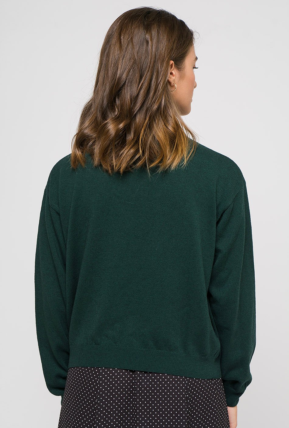 Perkins Soft Jade Knitted Sweater