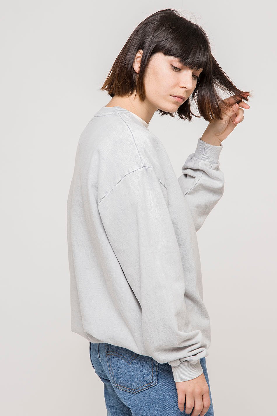 Diane Tie-Dye Grey Sweatshirt