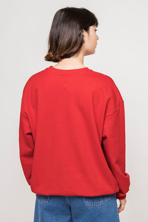 Lara Red Sweatshirt