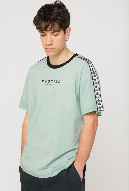 Green T-Shirt With Bands