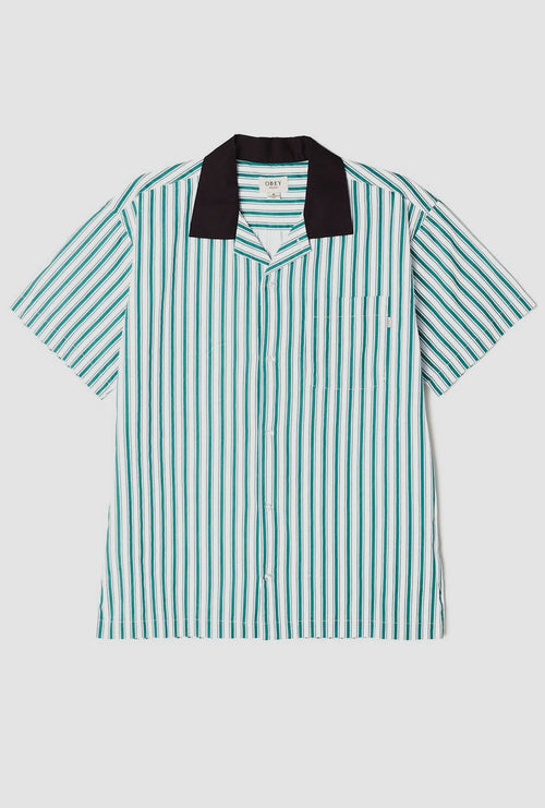 Obey Organic Woven Striped Shirt