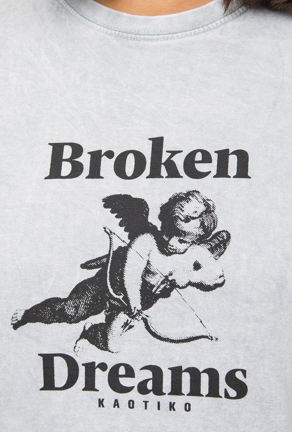 Broken Dreams Tie-Dye Grey T-Shirt