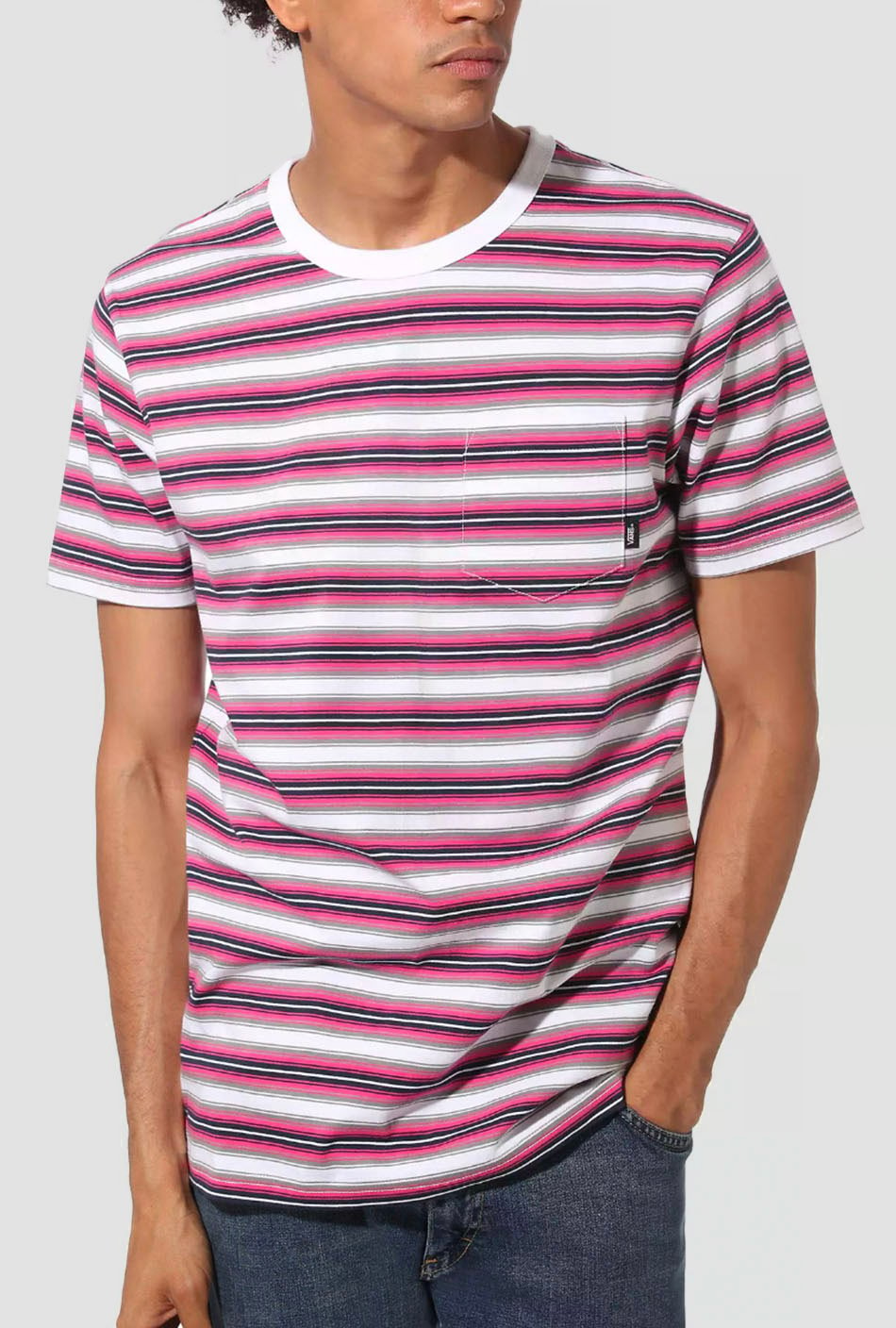 Camiseta Vans Knollwood Stripe