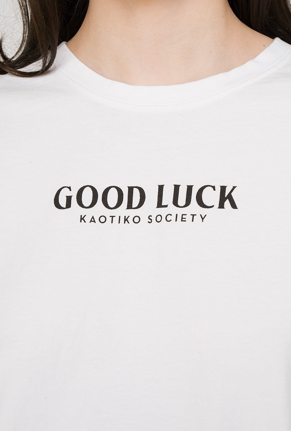 Good Luck Tie-Dye White T-Shirt