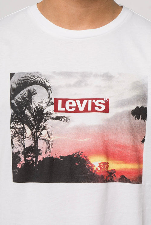 Levi's Graphic Tee Set in White