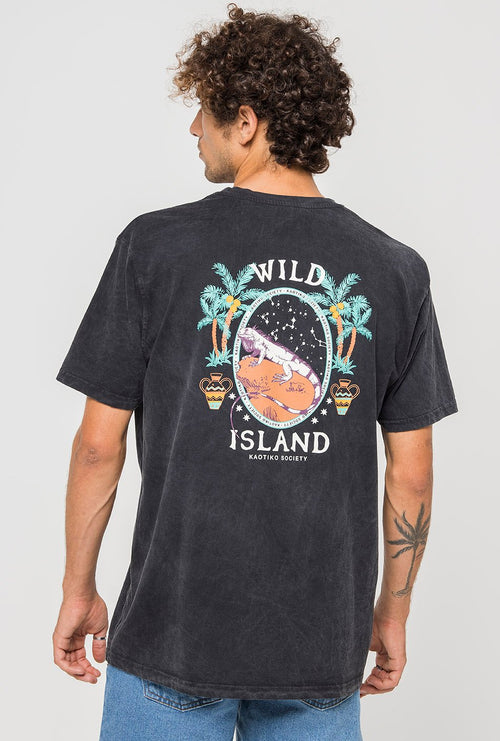 Tie dye Wild Island T-shirt