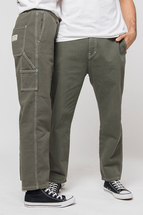 Khaki Carpenter Trousers