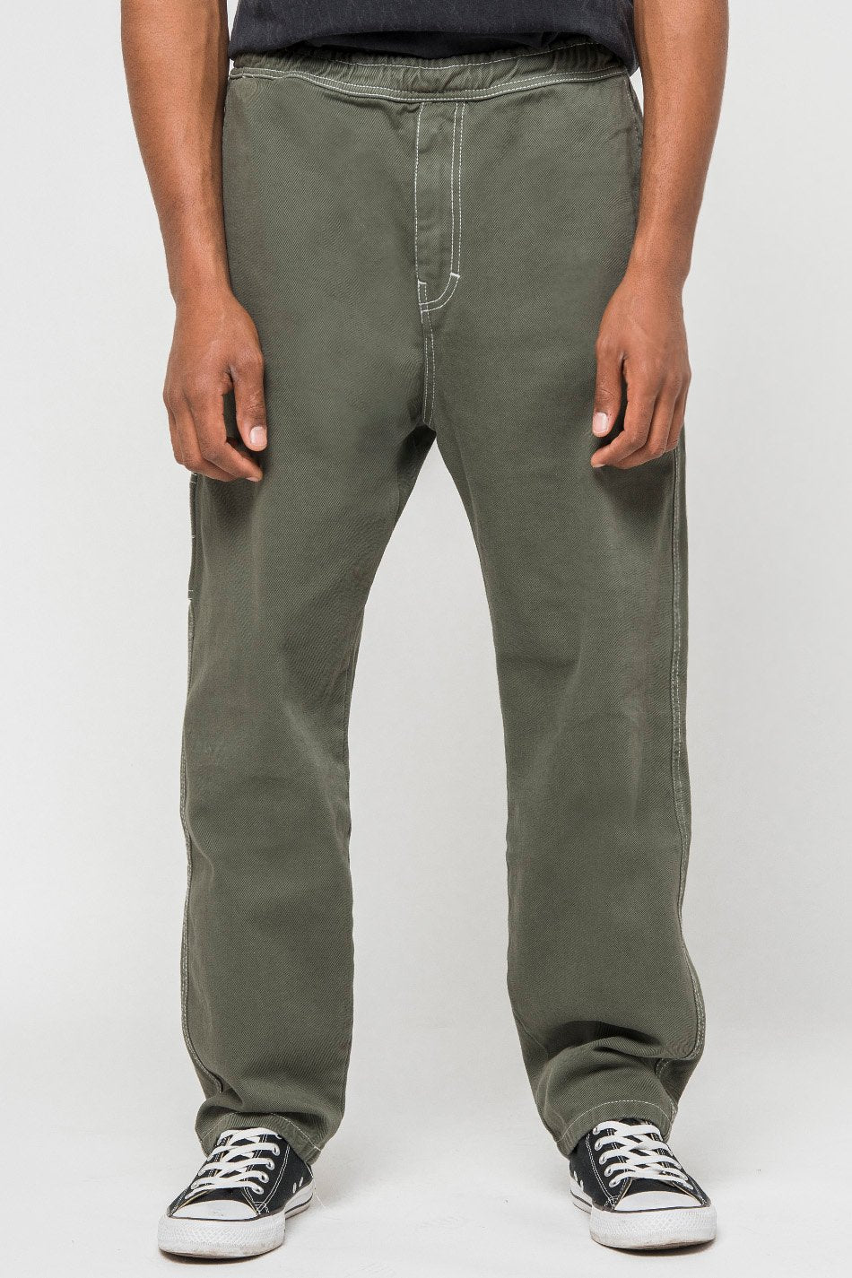 Khaki Carpenter Trousers