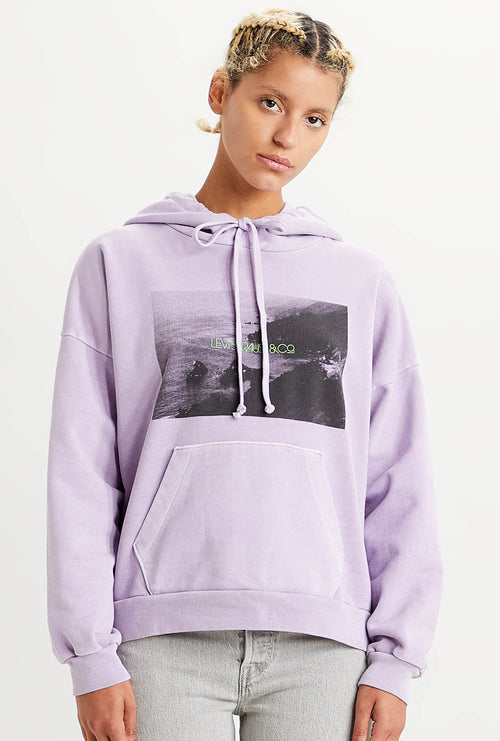 Levi's lavender sweatshirt