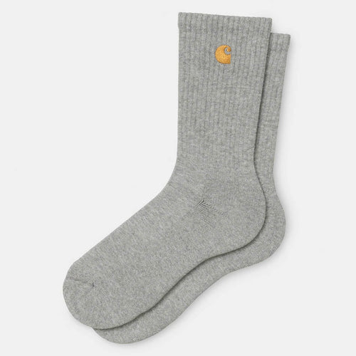 Carhartt WIP Chaussettes Chase Socks gris