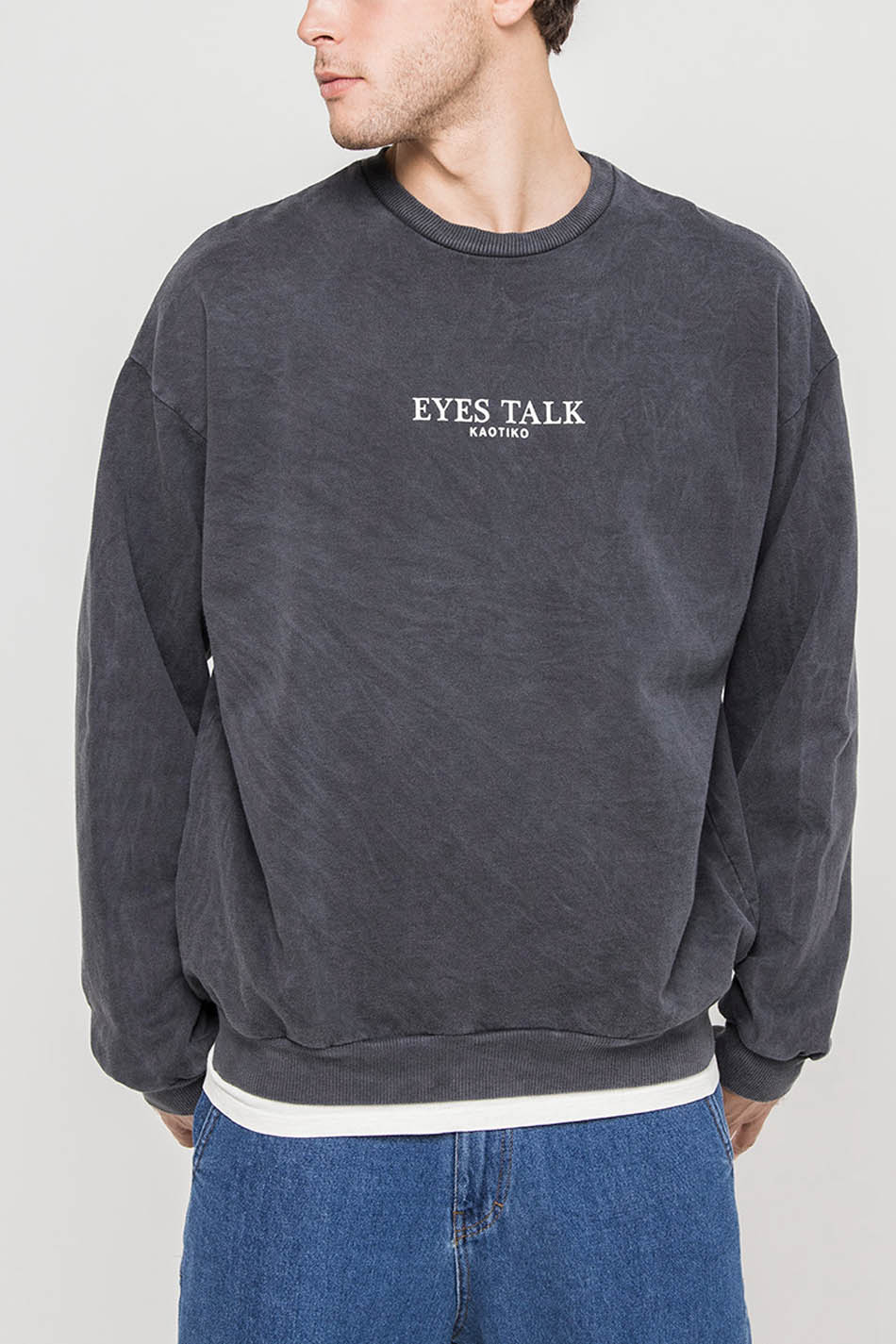 Eyes Talk Washed sweatshirt