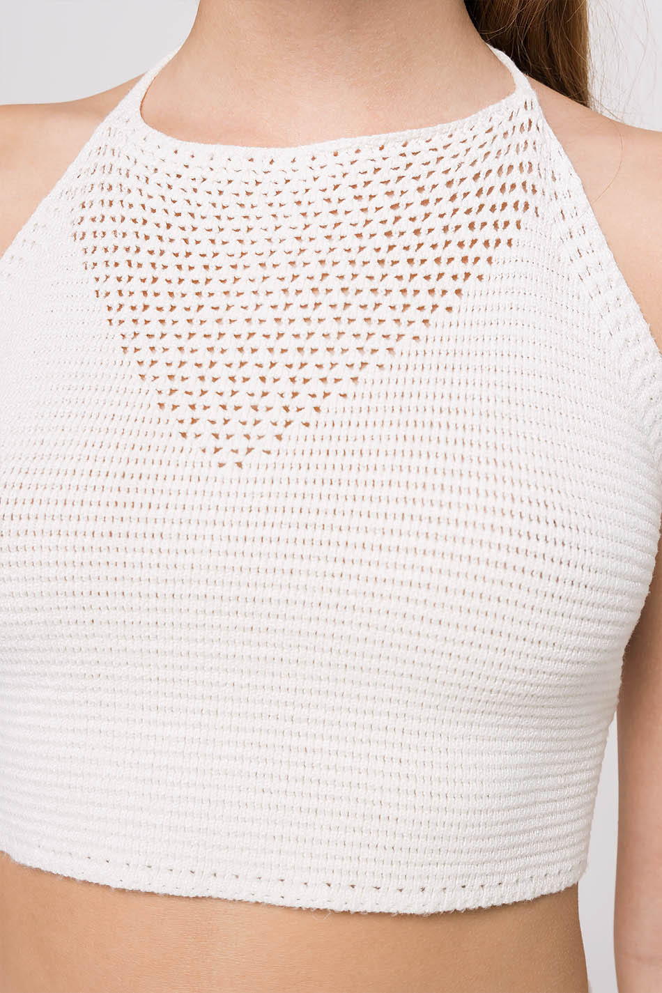 Formentera strappy crochet top