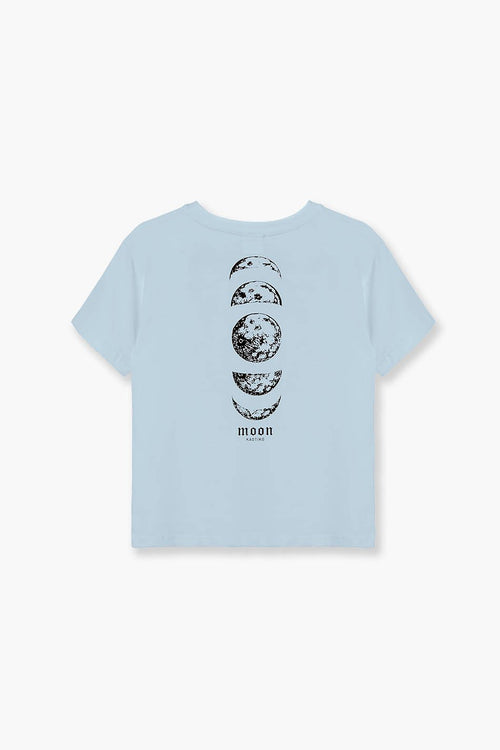 Camiseta Moon Celeste