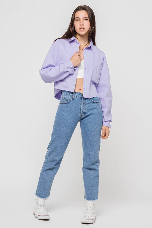 Crop Violet shirt