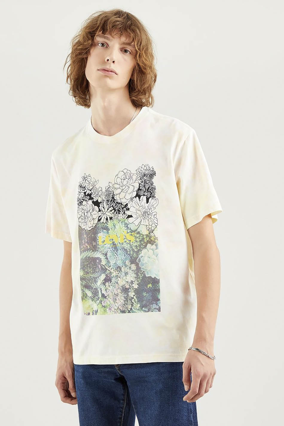 Camiseta Levi's Relaxed Fit Floral