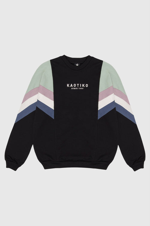 Black/Fresh Green/Lavender Seattle Sweatshirt