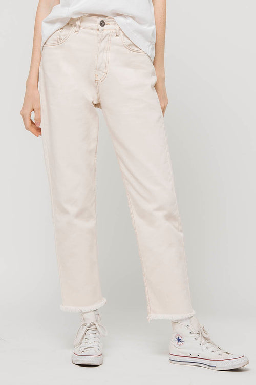Cropped Straight Nature Hose
