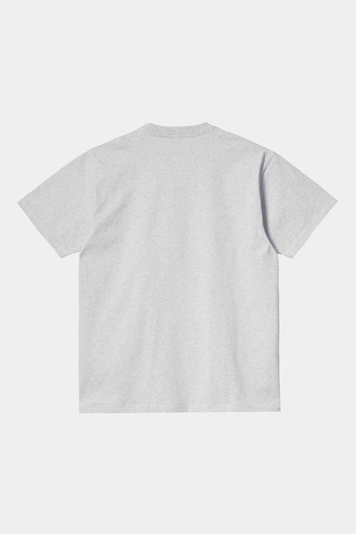 Carhartt WIP American Script Grey T-shirt