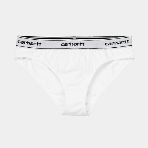 Carhartt WIP Scrip Brief White Panties