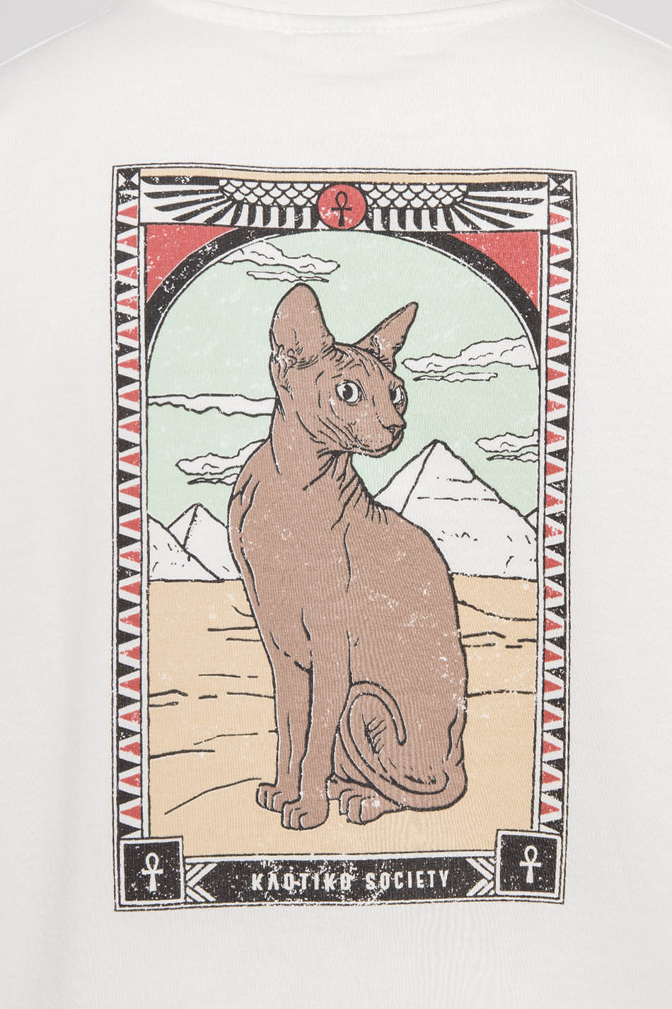 Sudadera Egyptian Cat Ivory