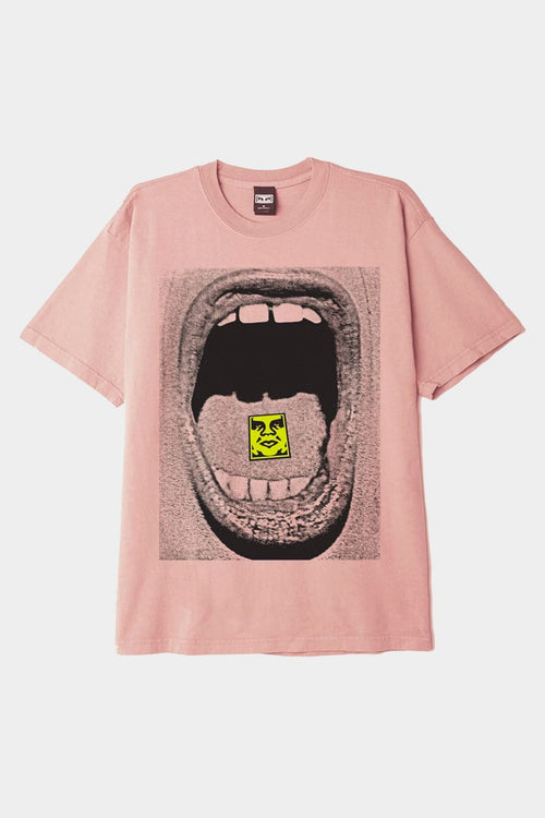 Pink Obey Scream T-shirt