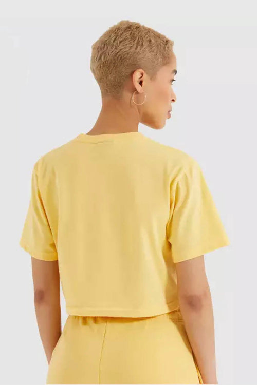 Camiseta Ellesse Cropped Amarilla