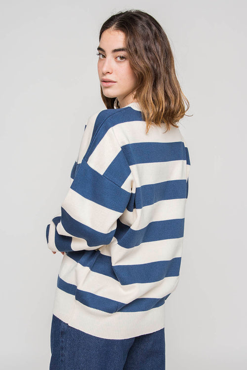Anibal Stripes Blue sweater