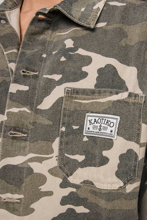 Camouflage Work Jacket