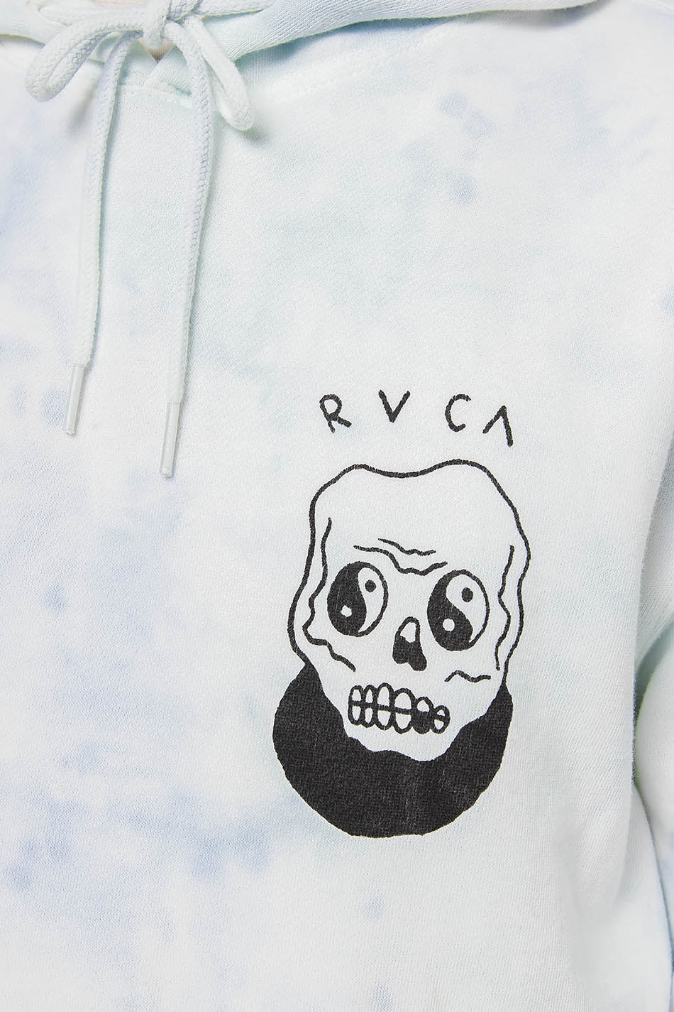 Sudadera  Capucha RVCA Benji Skull Blumble Tie Dye