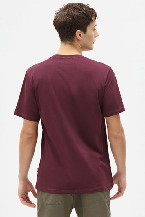 Burgundy Dickies Mapleton T-shirt