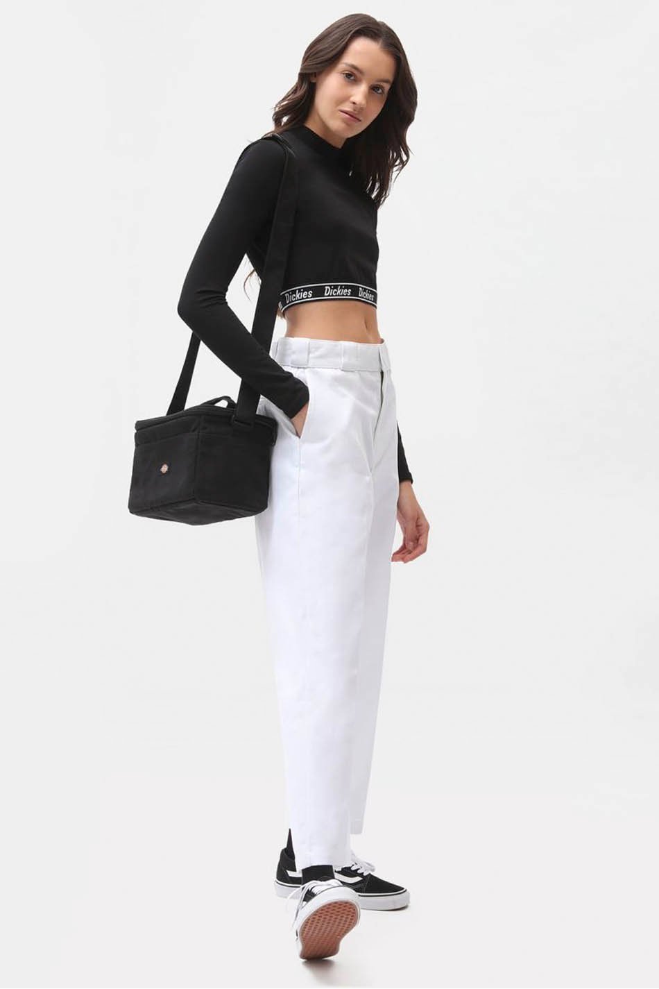 Camiseta Dickies Petersburg Crop Black