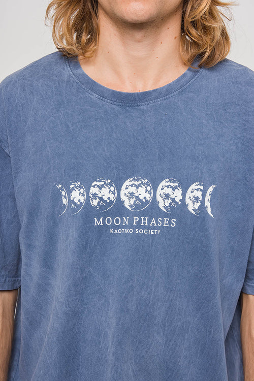 Camiseta Washed Moon Phases
