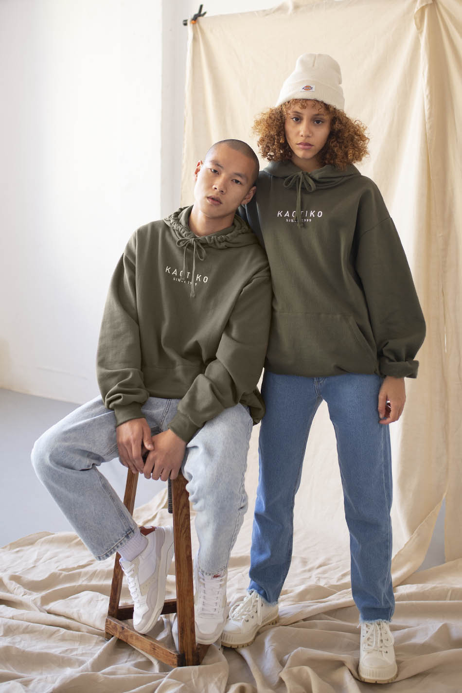 Sudadera Vancouver Army Verde