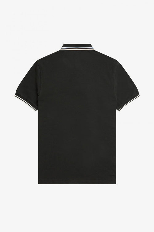 White/Black Fred Perry Polo Shirt