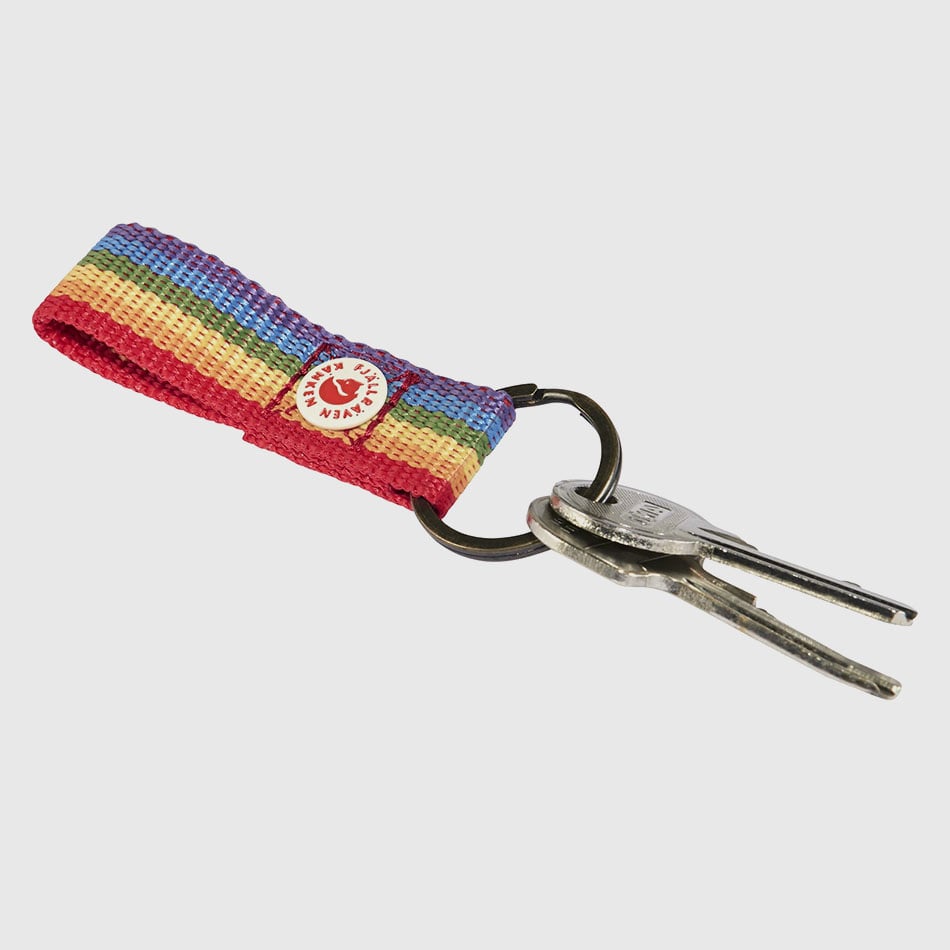 Rainbow Kanken Keyring