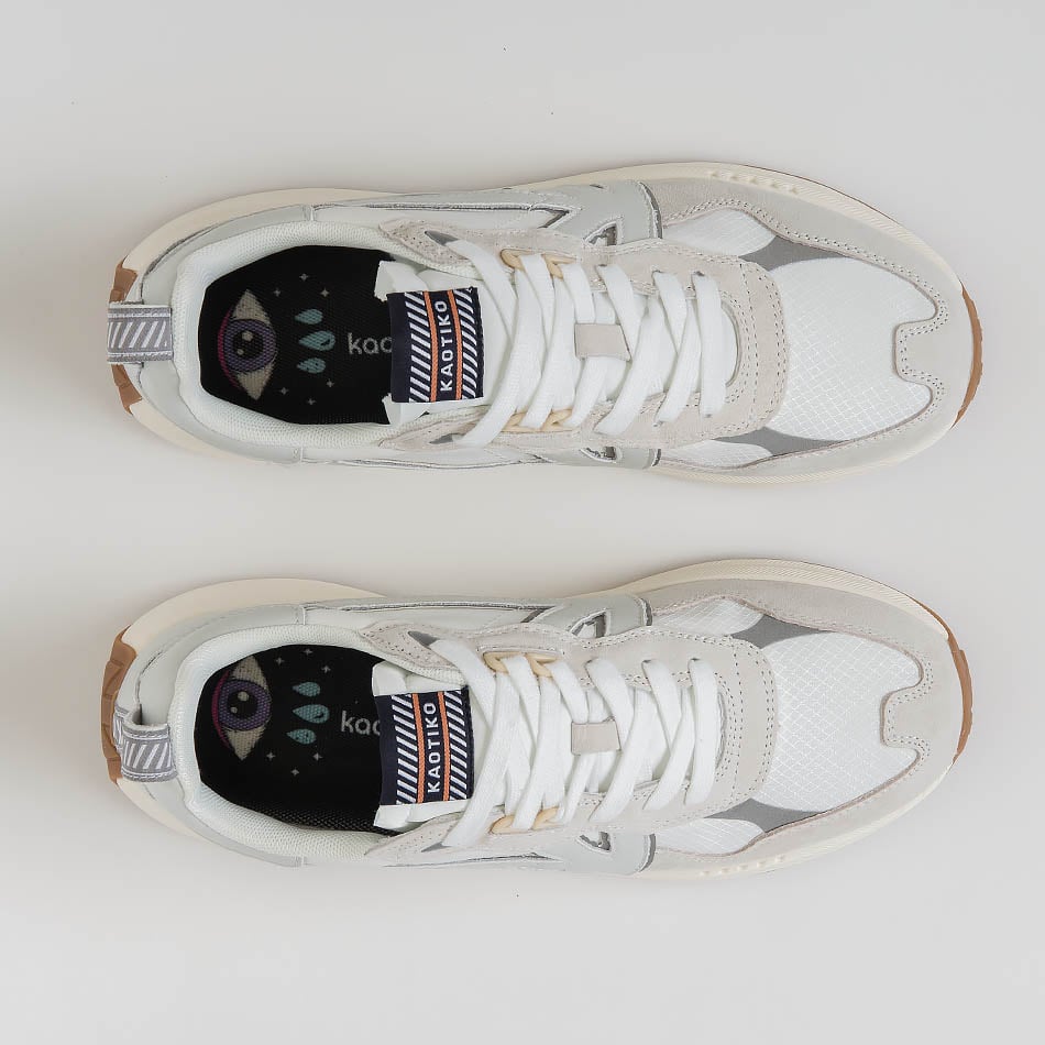 Zapatillas Kaotiko Retro Running Off White
