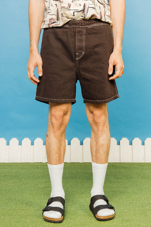 Carpenter Brown Shorts