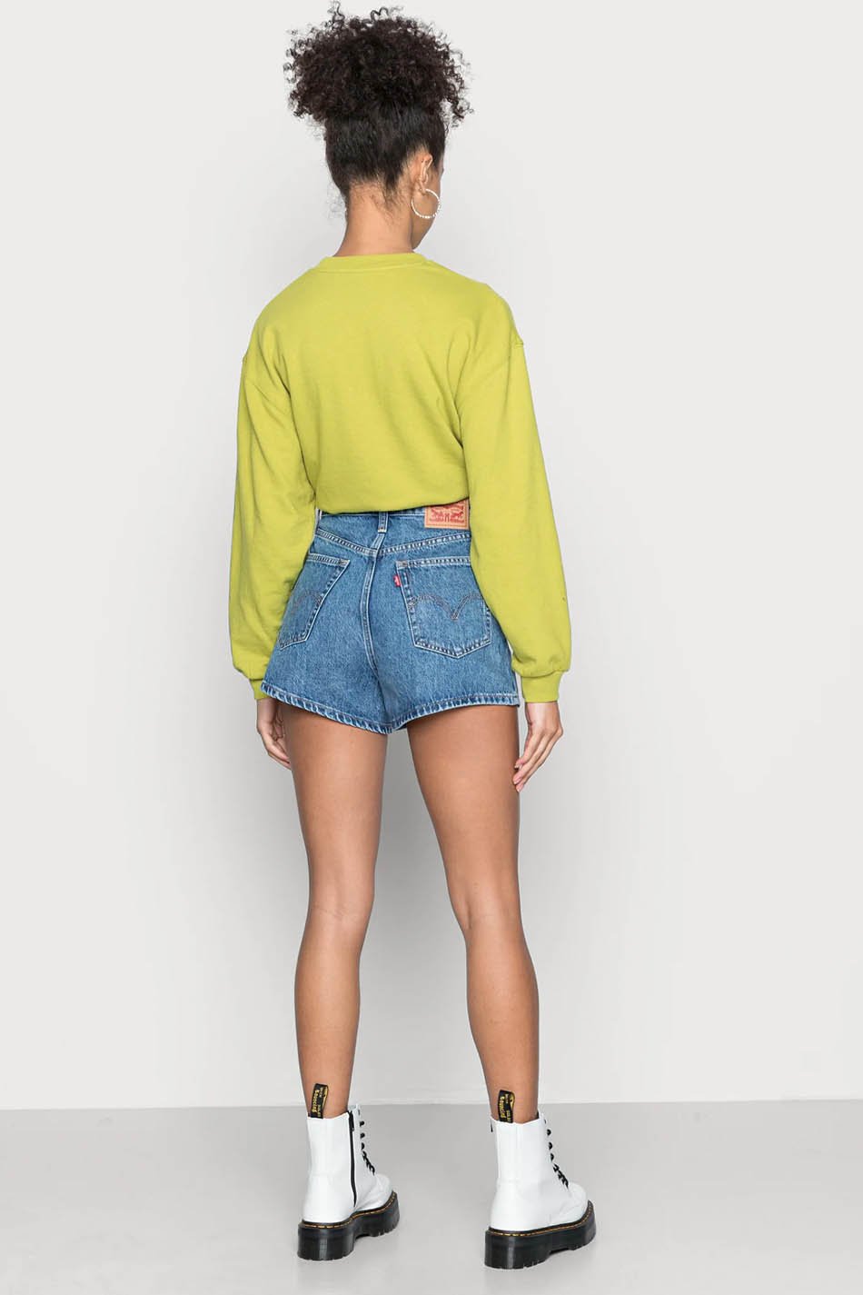Levi's High Waisted Mom Shorts