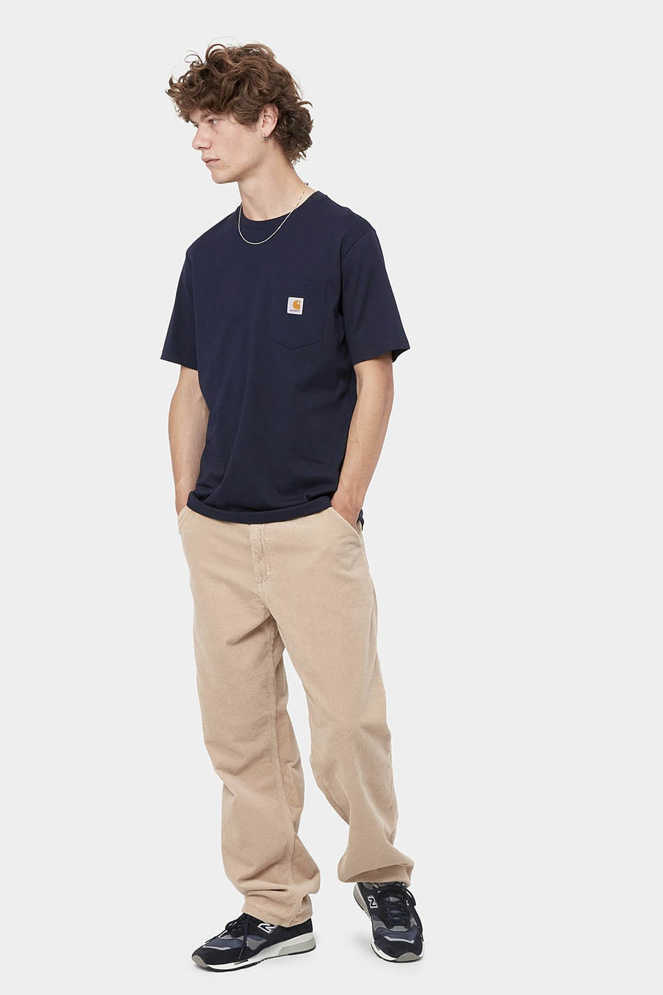 Dark Navy Carhartt WIP Shirt Pocket T-shirt