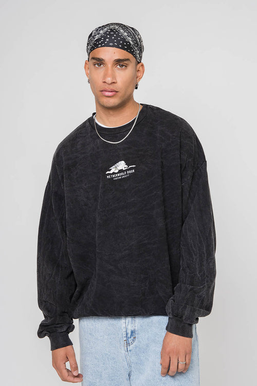 Sudadera Washed Netherworld Door