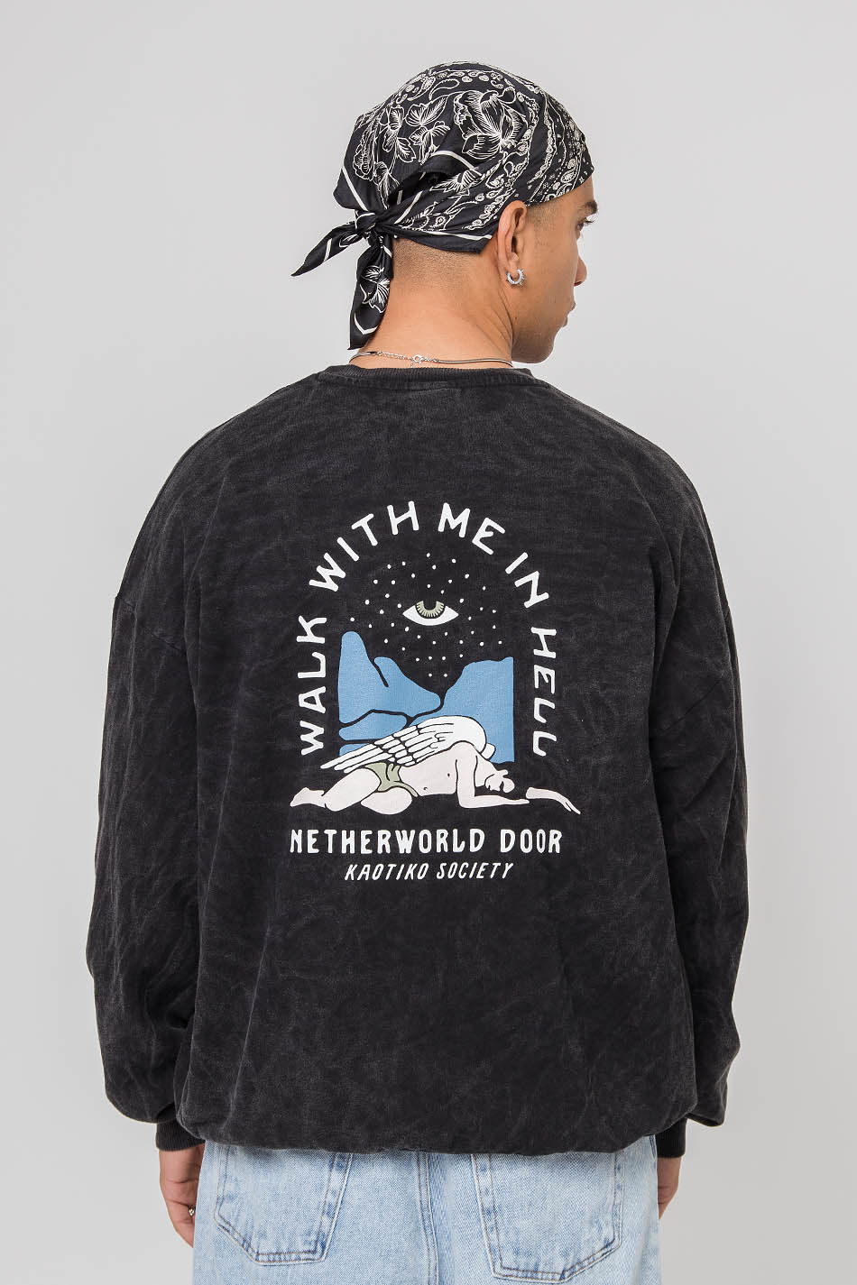 Sudadera Washed Netherworld Door