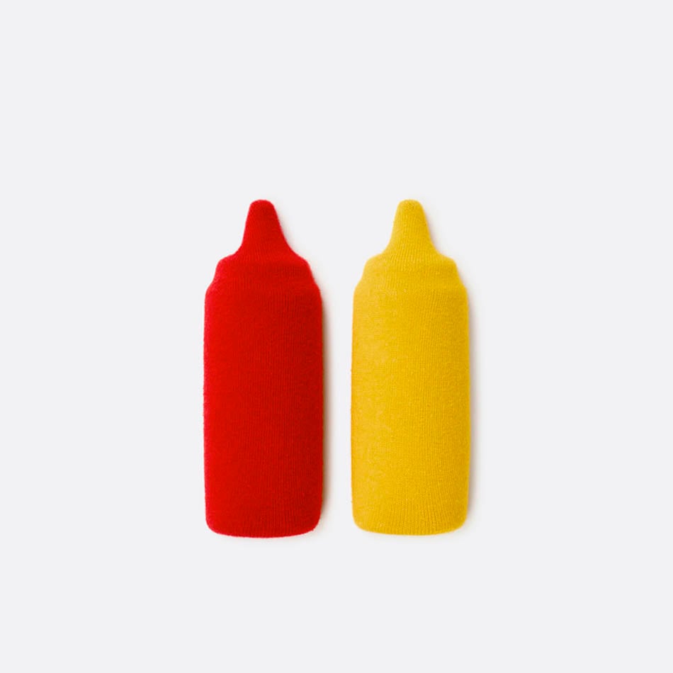 EMS Ketchup Mustard Socks