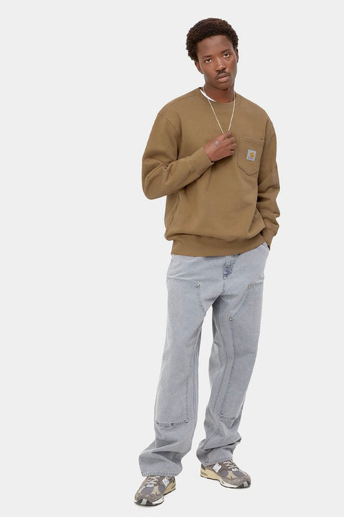 Sweatshirt Carhartt WIP Pocket Braun